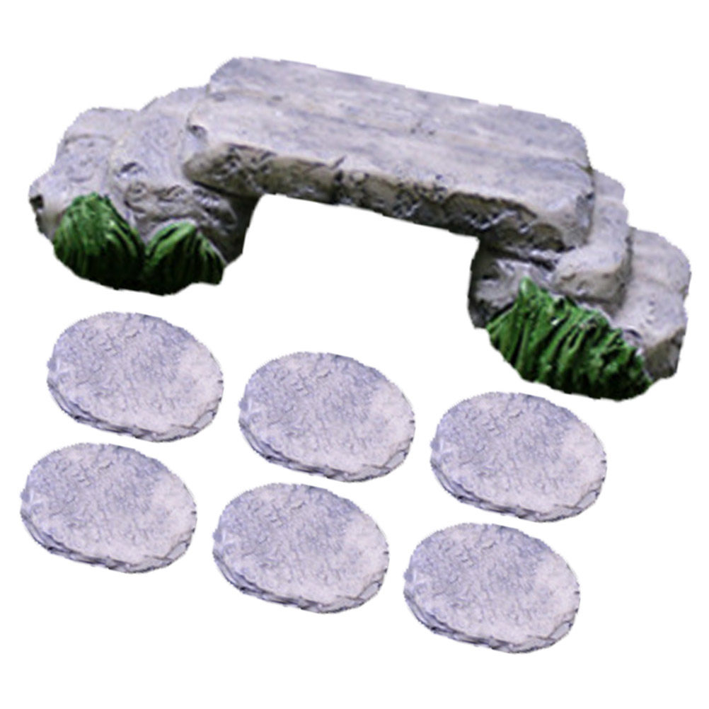 Bonsai Garden Mini - 1Set Mini Stepping Stone Creative Miniature