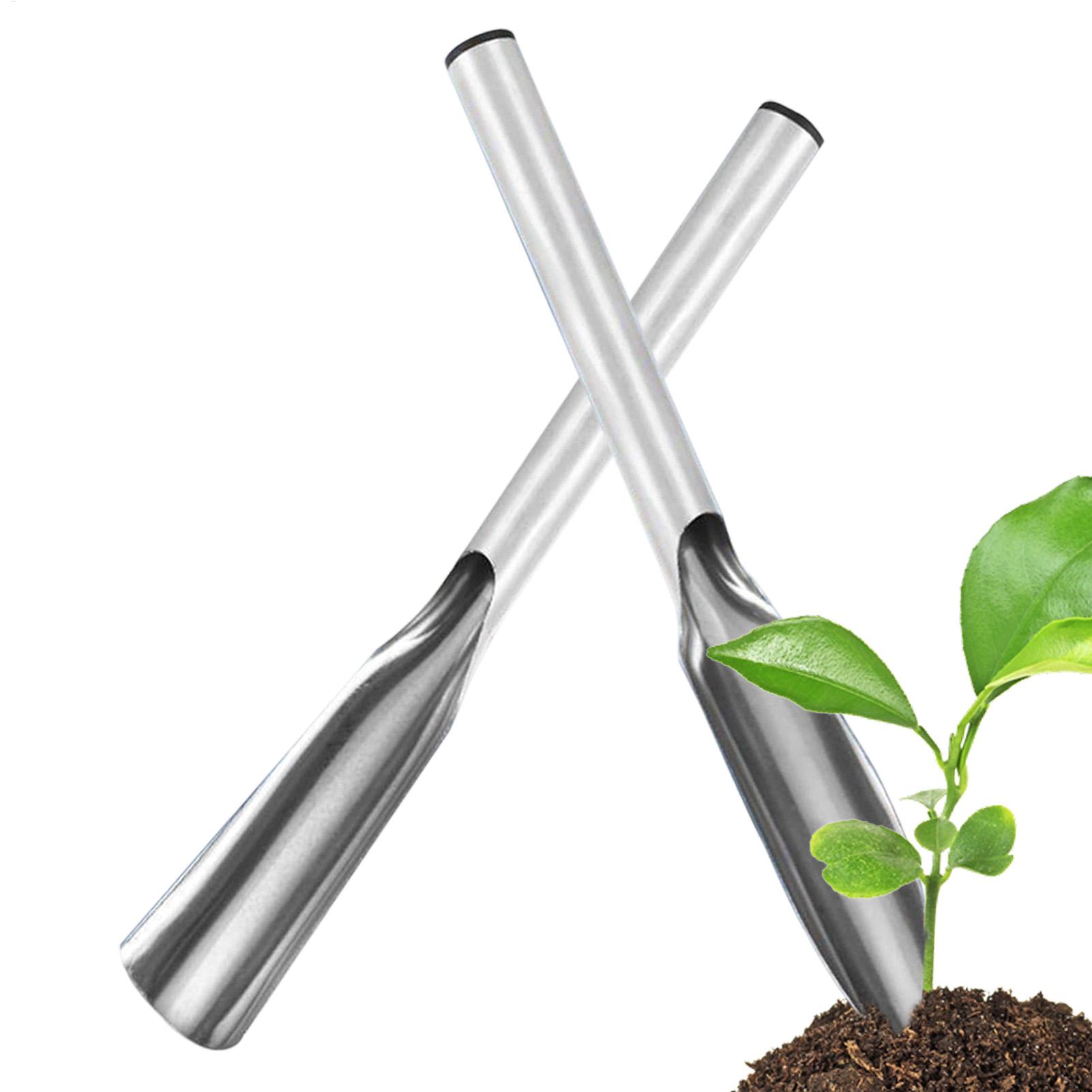 Soil Scoop Tool - Stainless Steel Hand Shovel Leaf Spade