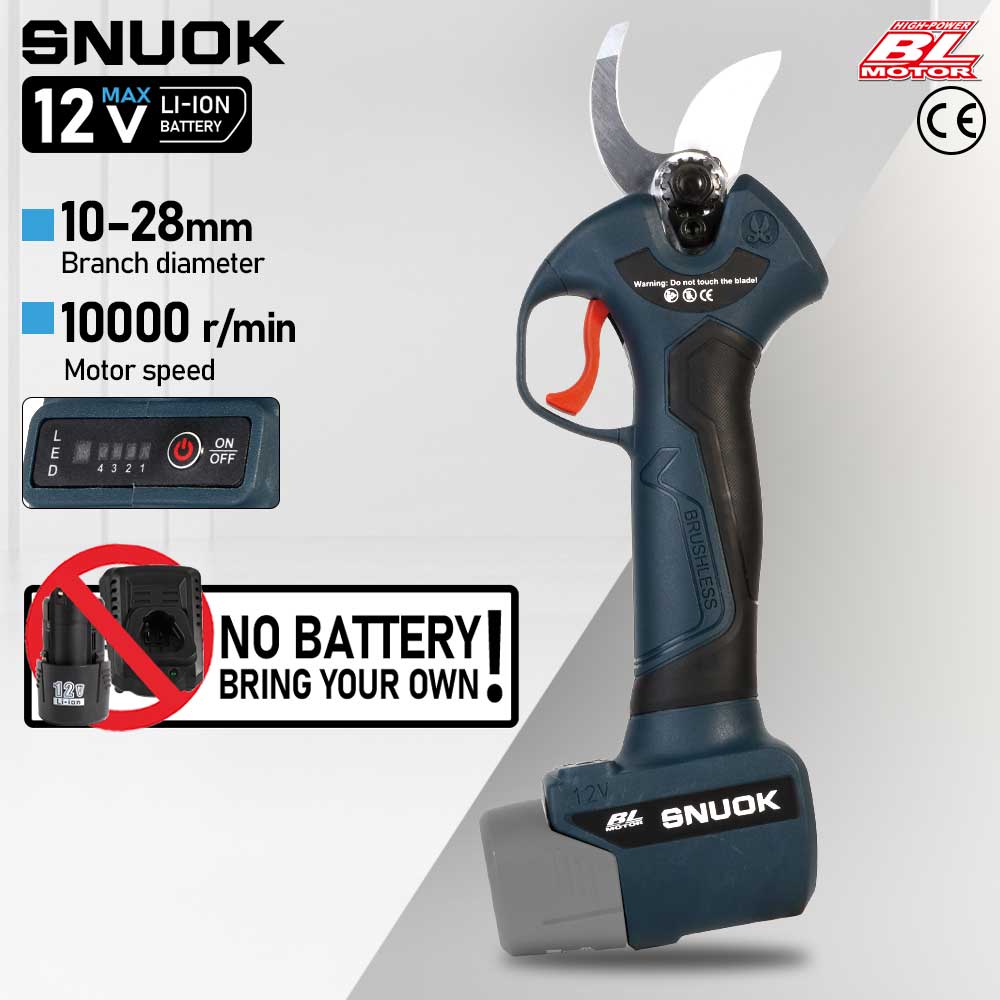 Bonsai Garden Tree - SNUOK 12V brushless electric pruning shears