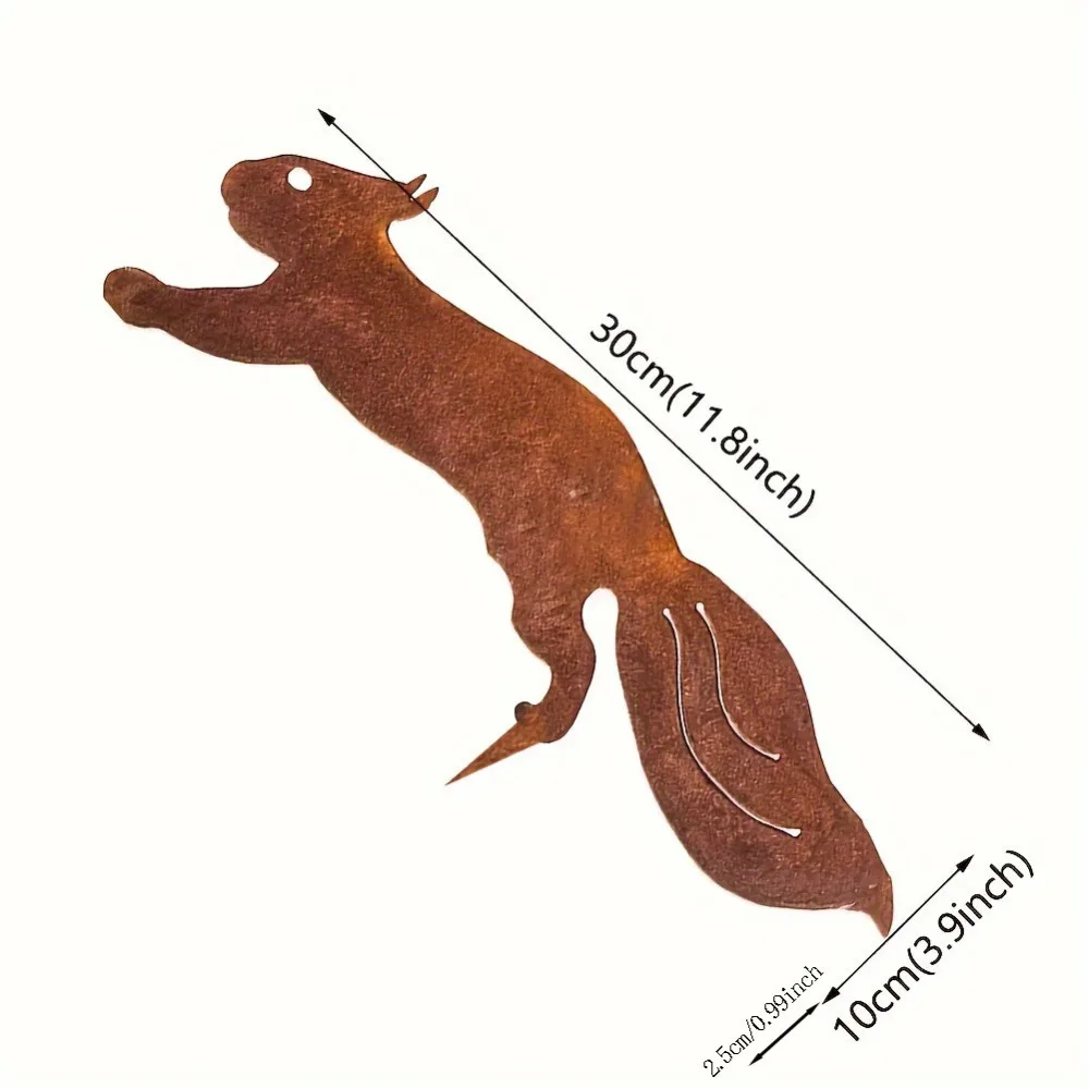 Creative Metal Squirrel Silhou - Bonsai Garden Tree のレビューと価格