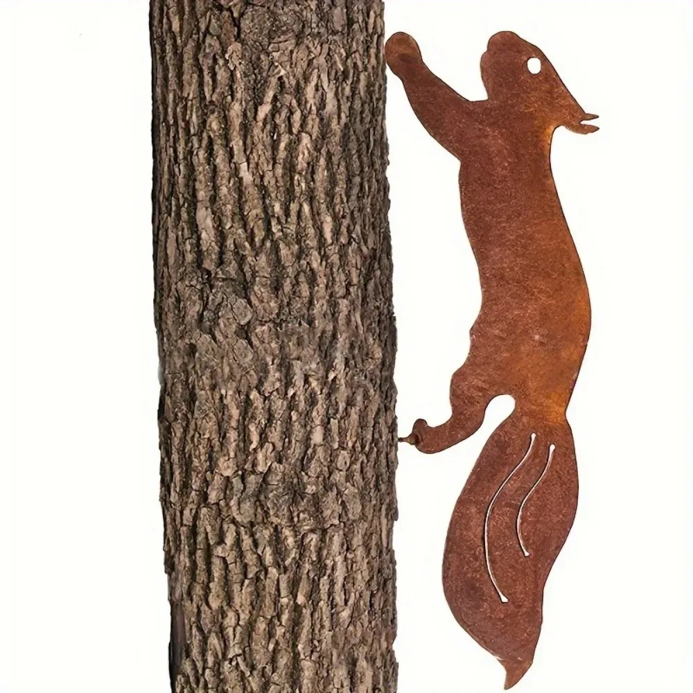 Creative Metal Squirrel Silhou - Bonsai Garden Tree のレビューと価格