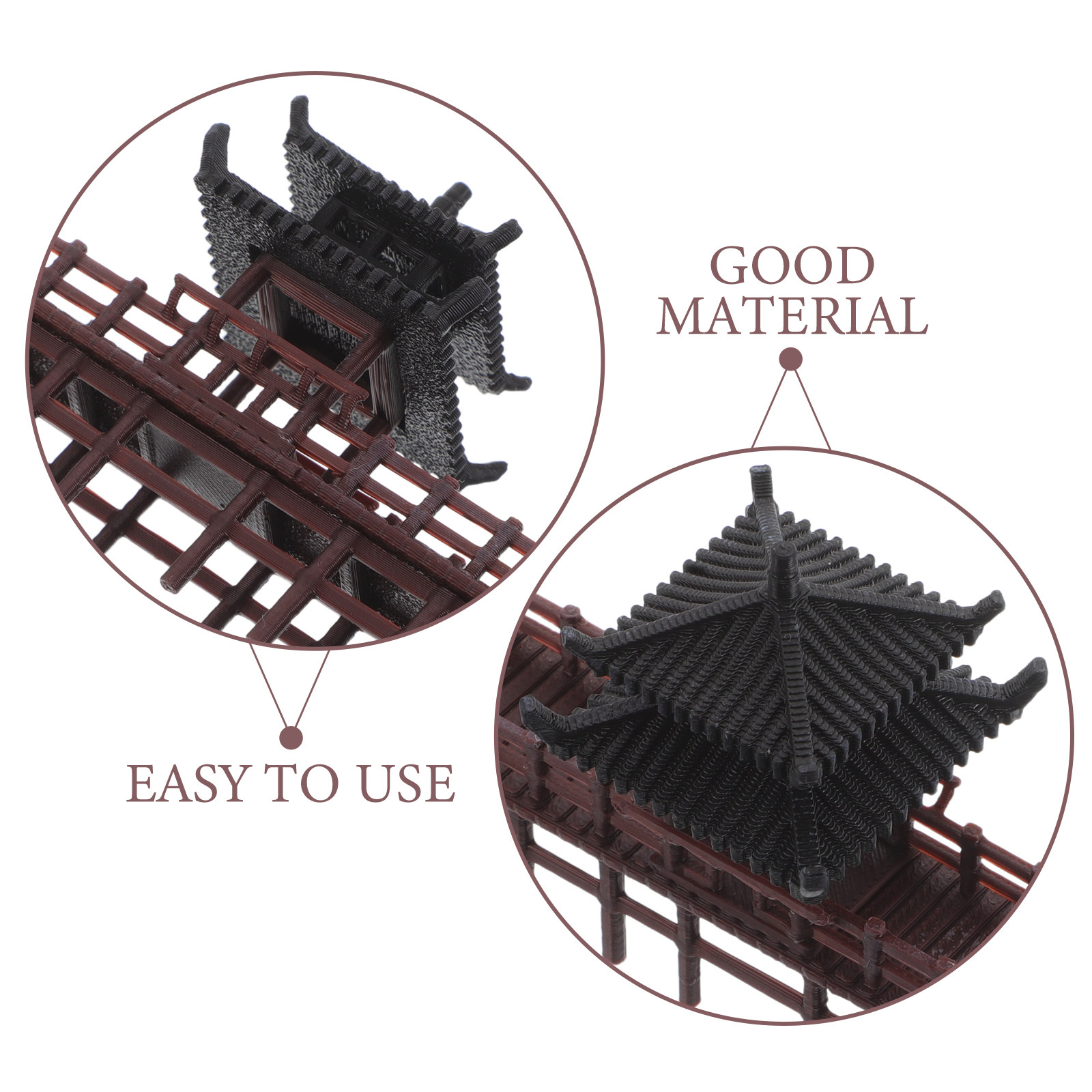 Miniature Chinese Pavilion Bri - Bonsai Garden Landscape Design のレビューと価格