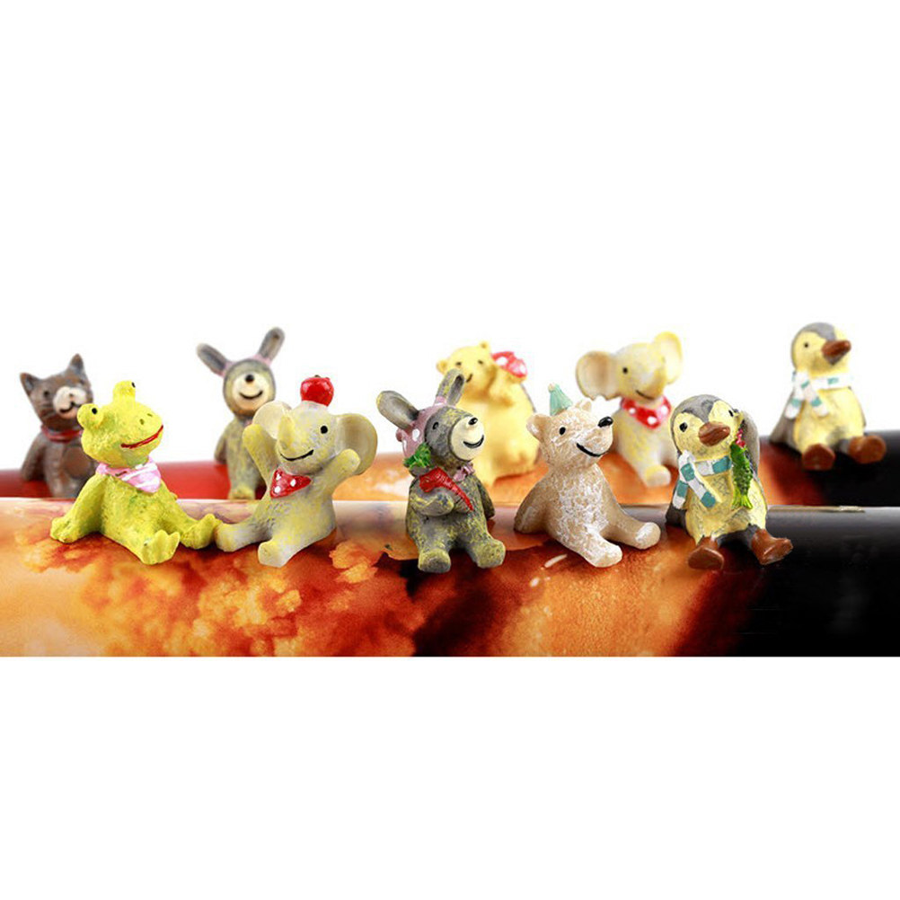 20Pcs Mini Resin Animal Orname - Bonsai Garden Landscape Design のレビューと価格