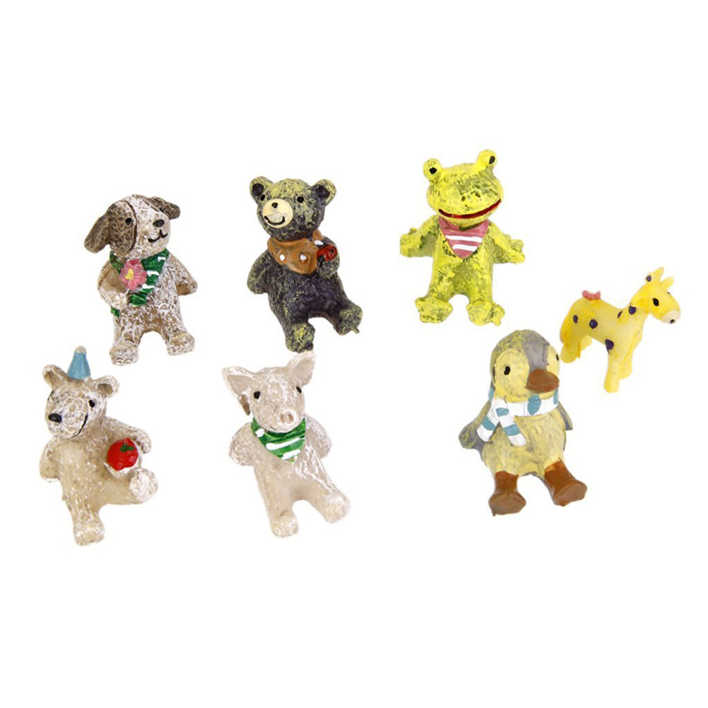 20Pcs Mini Resin Animal Orname - Bonsai Garden Landscape Design のレビューと価格