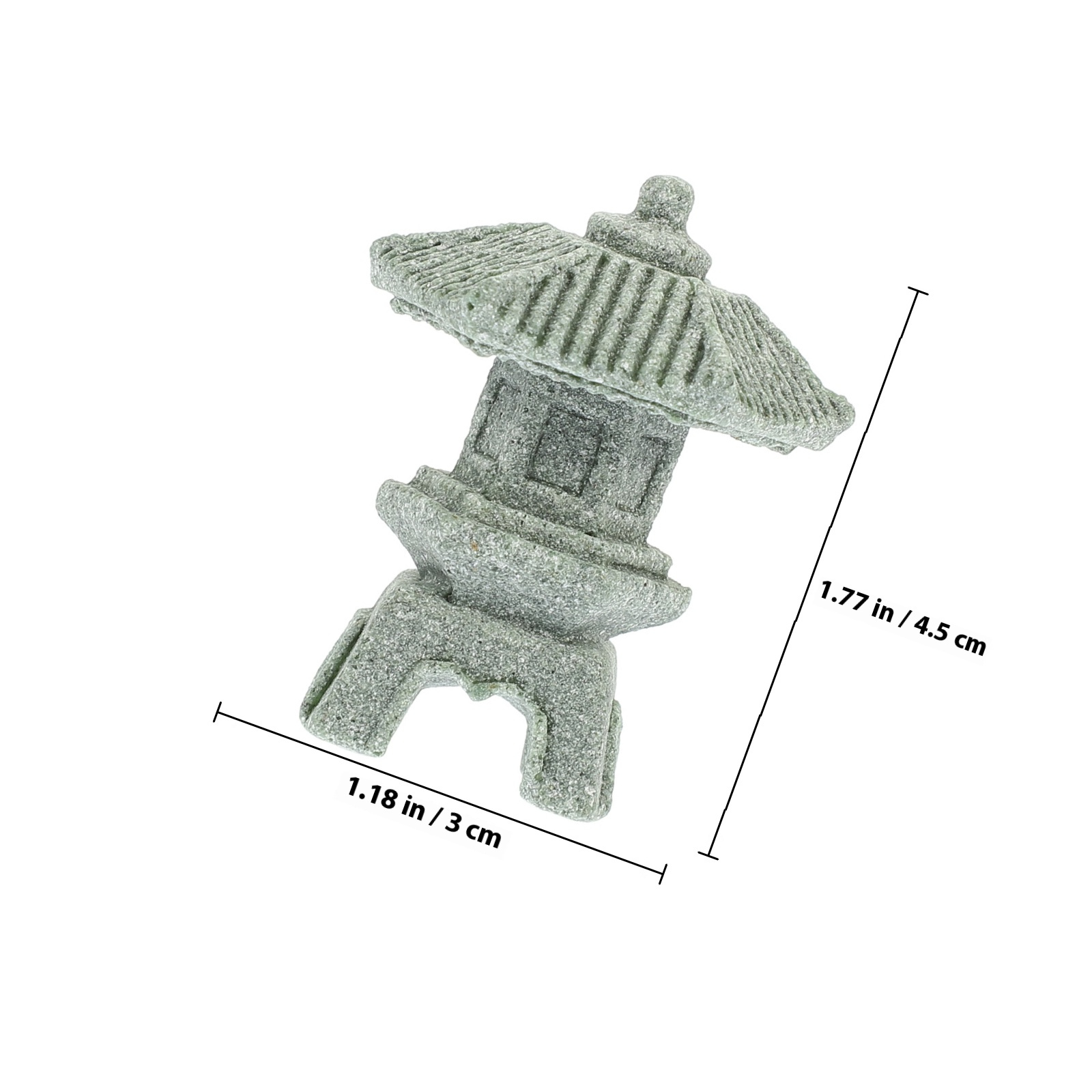 Mini Pagoda Statue Stone Lante - Bonsai Garden Landscape Design のレビューと価格