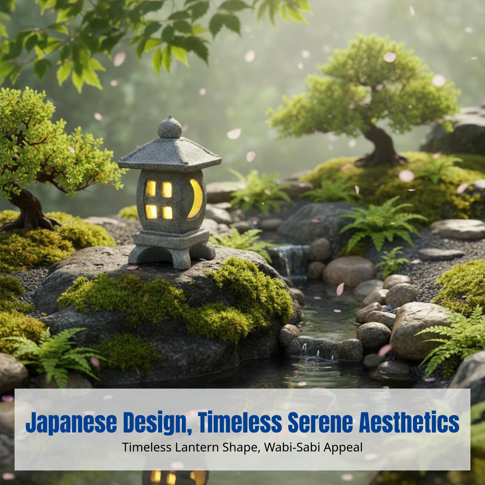 Mini Stone Lantern, Tiny Lands - Bonsai Garden Landscape Design のレビューと価格