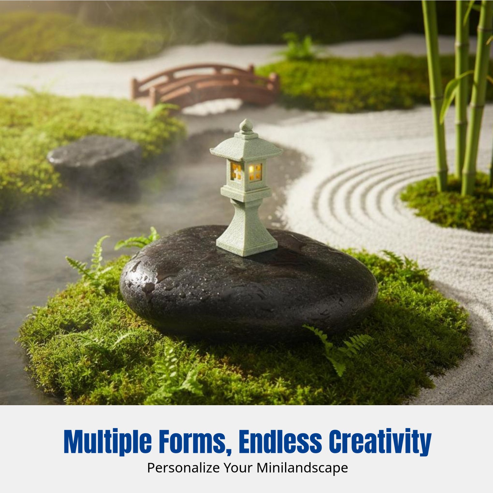 Mini Stone Lantern, Tiny Lands - Bonsai Garden Landscape Design のレビューと価格