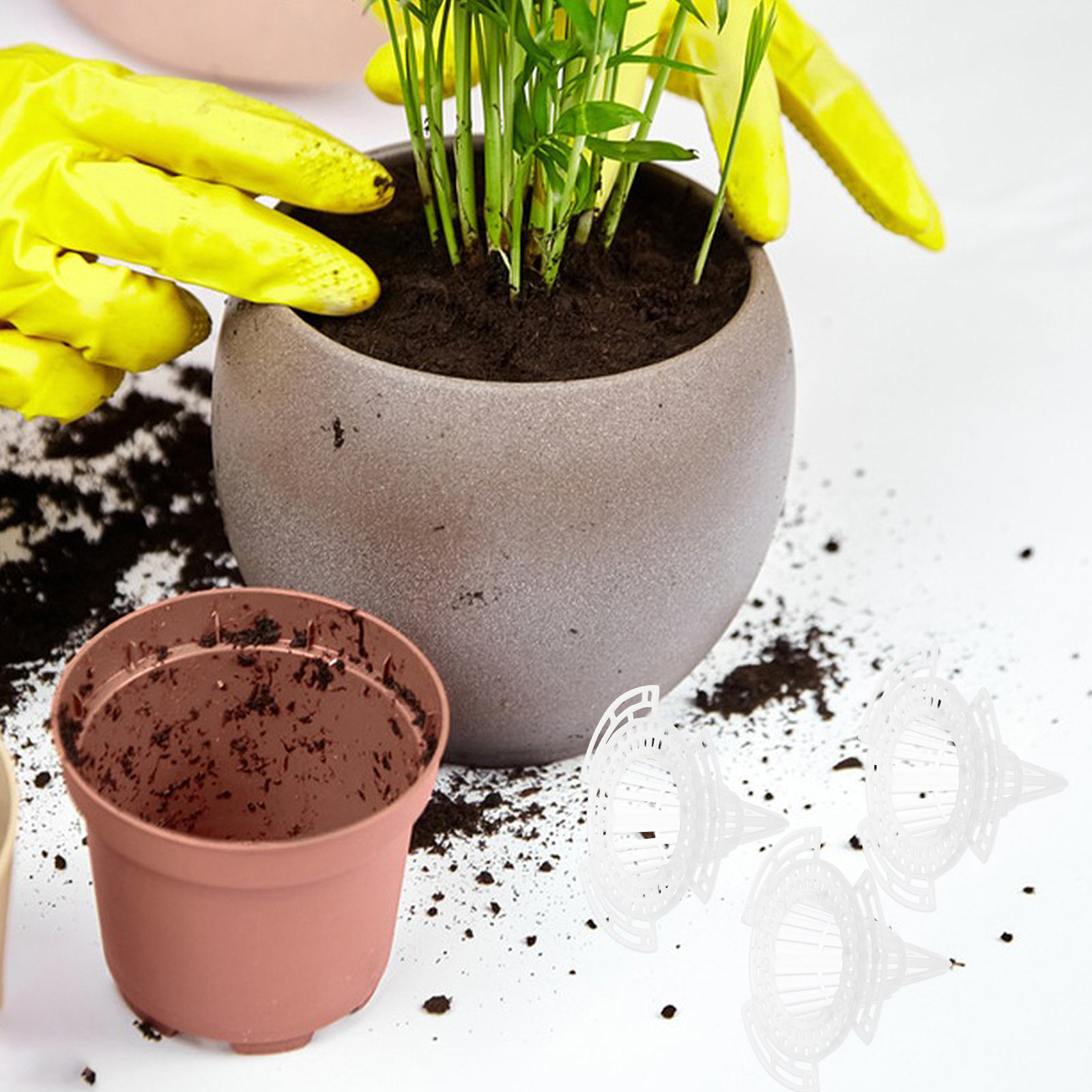 20Pcs Flower Pot Breathable Co - Bonsai Garden Pot のレビューと価格