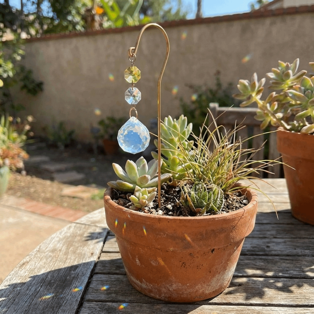 Reflective Crystal Garden Stak - Bonsai Garden Pot のレビューと価格