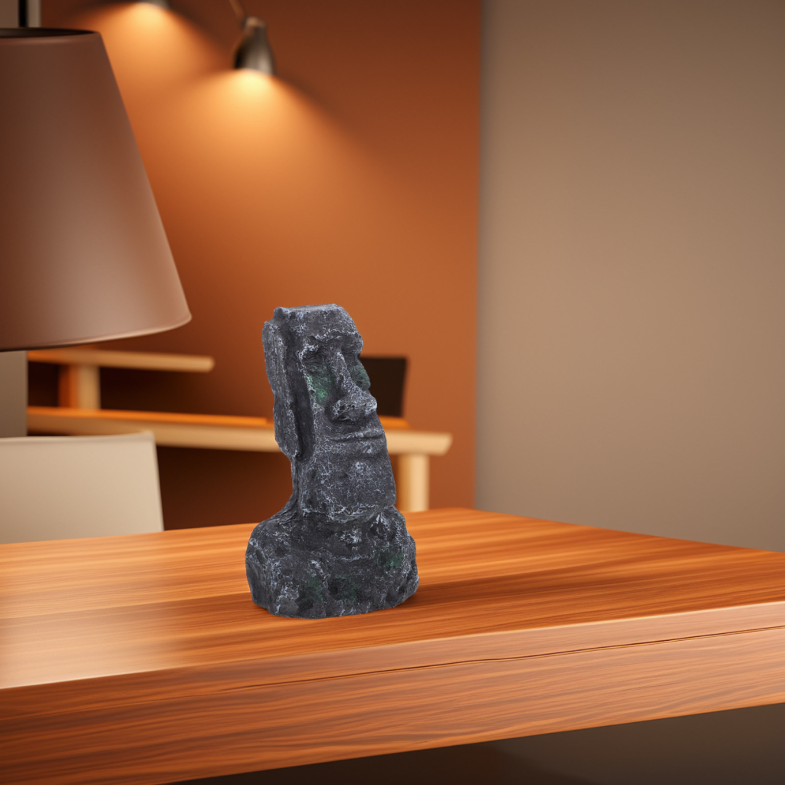 Stone Moai Sculpture Roman Cul - Bonsai Garden Landscape Design のレビューと価格