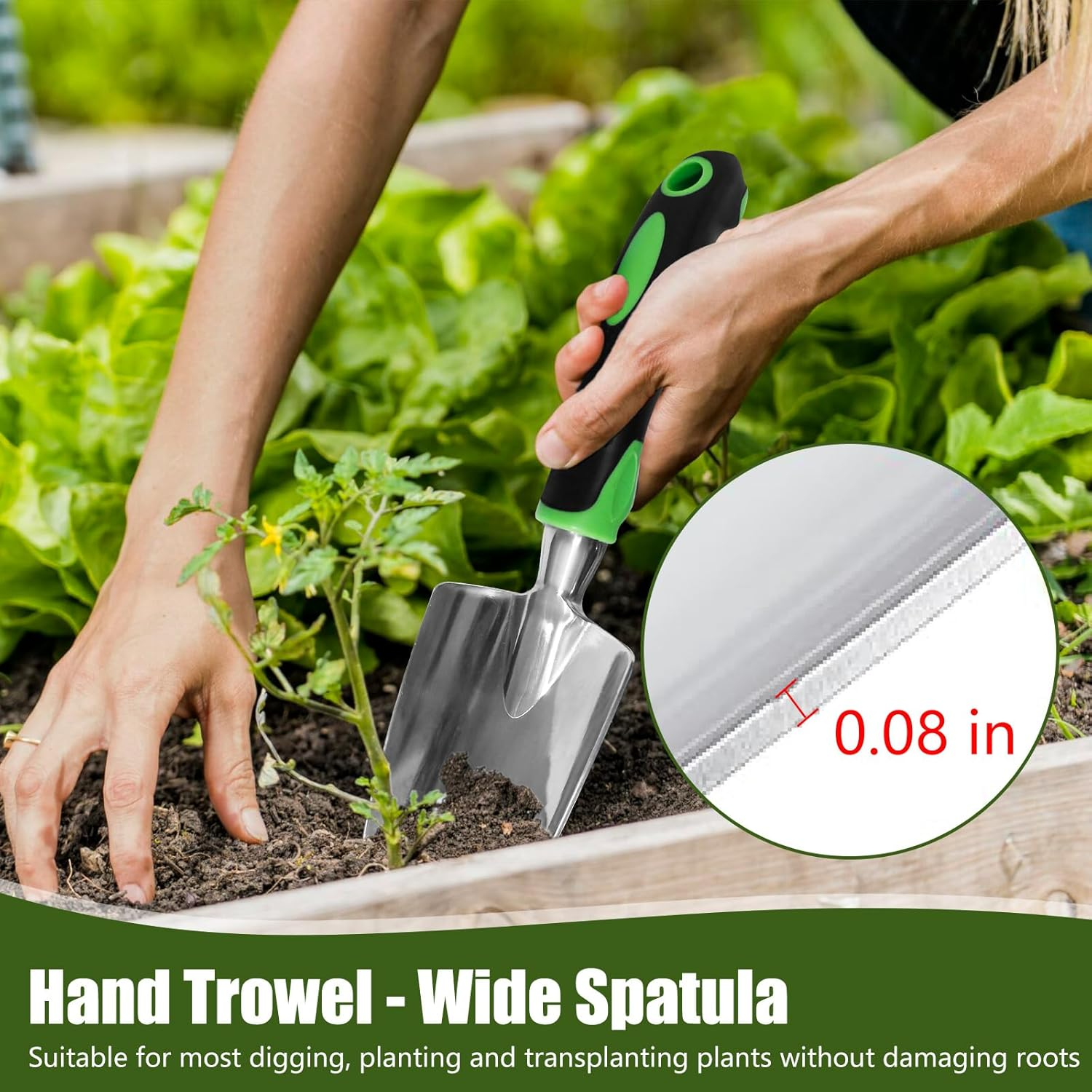 Garden hand tools set,3PCS Alu - Soil Scoop Tool のレビューと価格