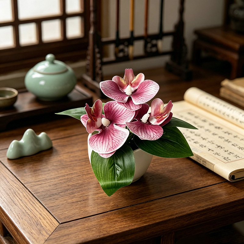 3-head simulated butterfly orc - Bonsai Garden Pot のレビューと価格