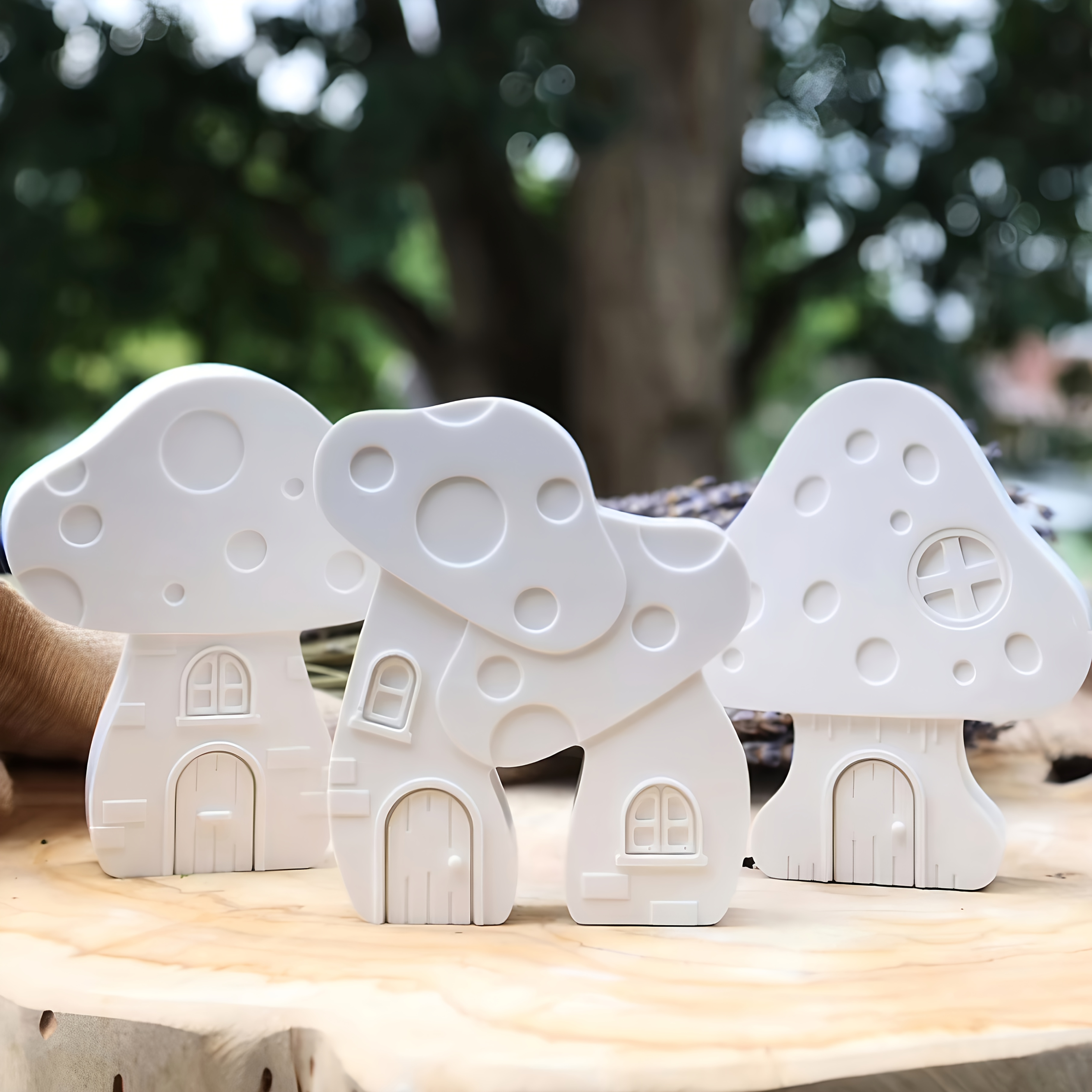 Mushroom House Mold - Cute Mus - Bonsai Garden Tree のレビューと価格