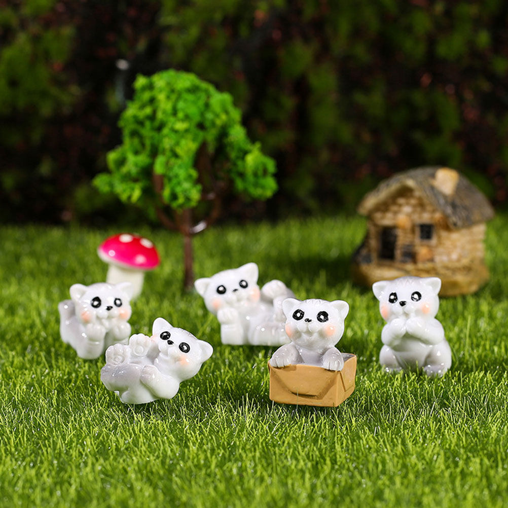 15Pcs Premium Resin Mini Cat S - Bonsai Garden Landscape Design のレビューと価格