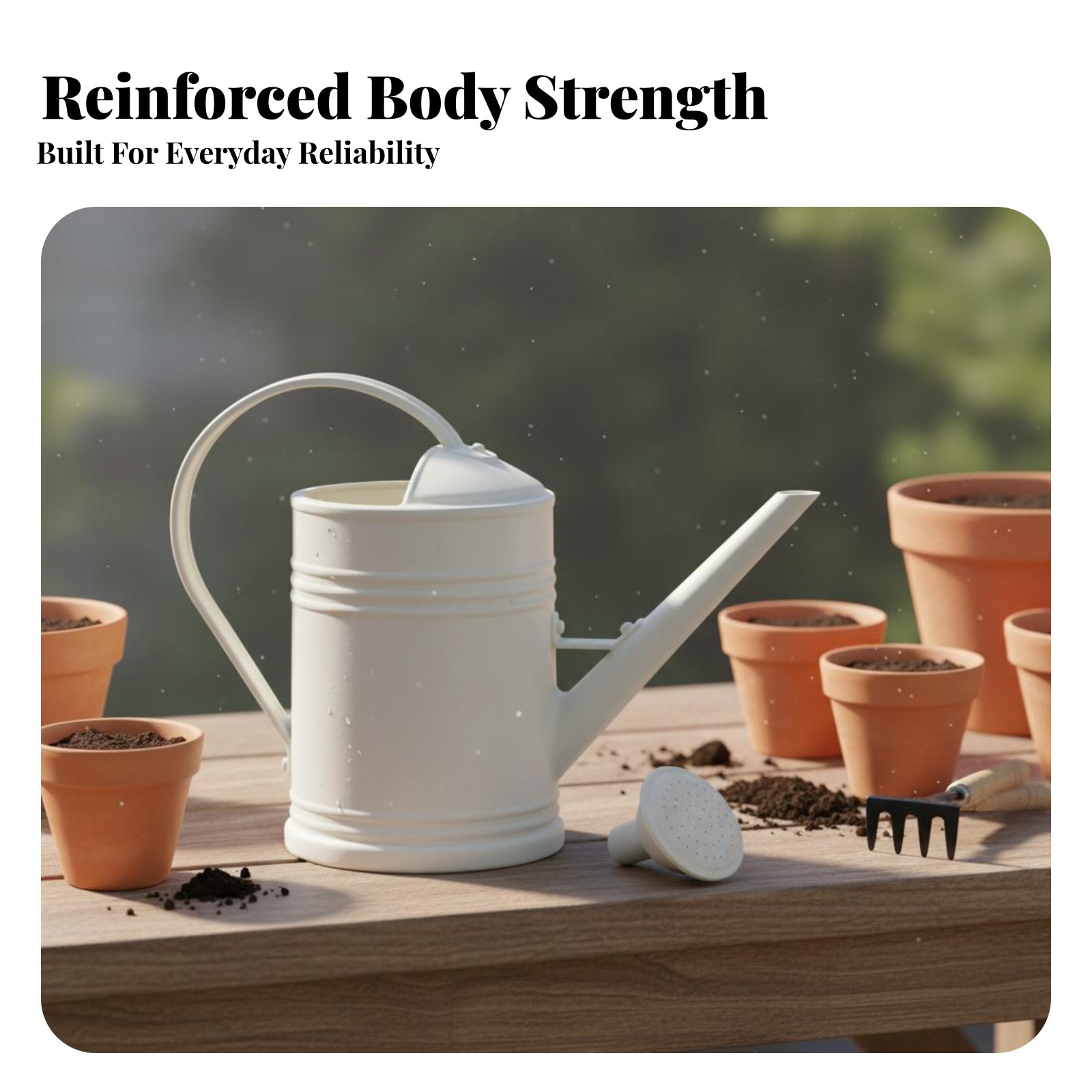 Watering Can with Long Spout P - Bonsai Garden Pot のレビューと価格