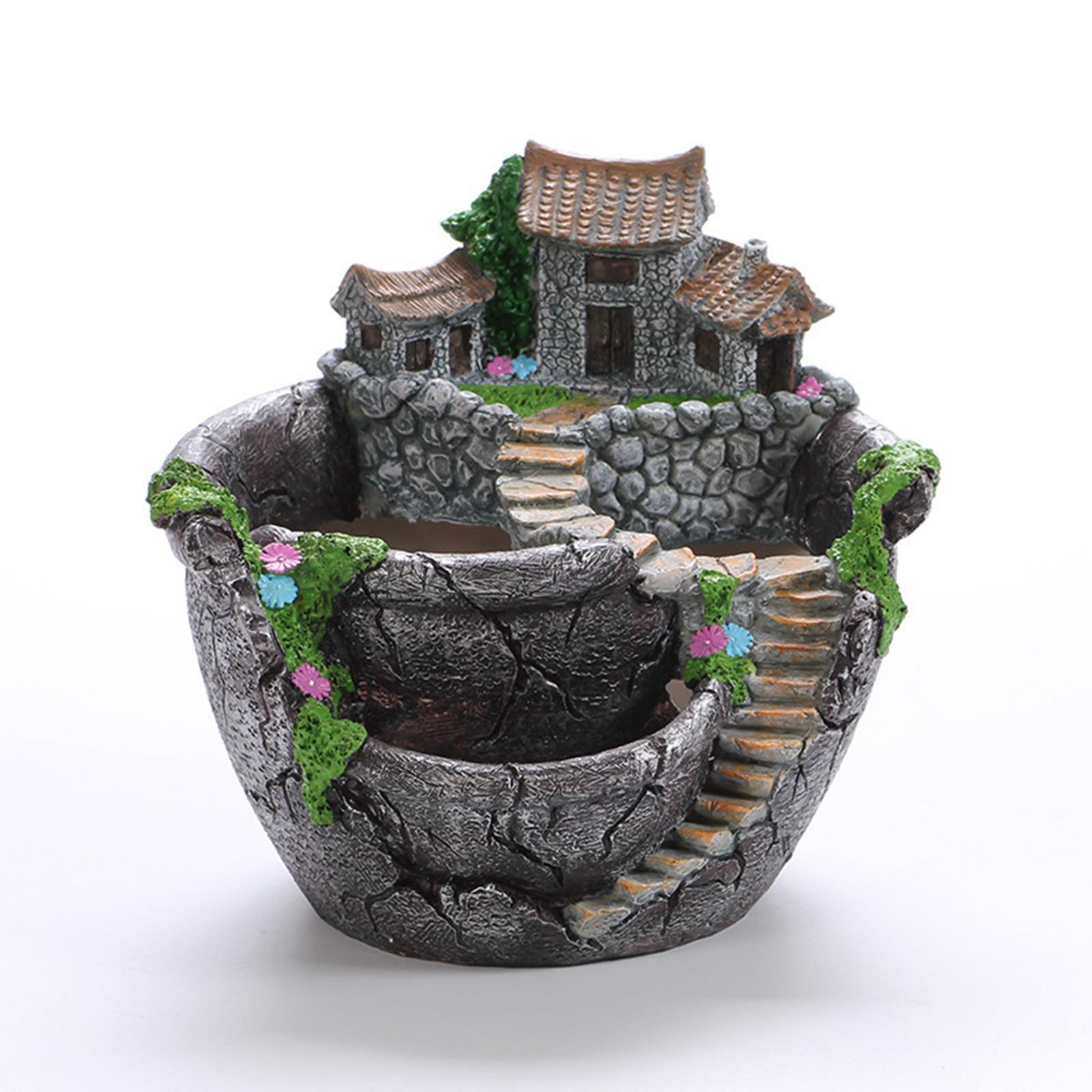 s er, Flower Pot Fairy Garden  - Bonsai Garden Landscape Design のレビューと価格