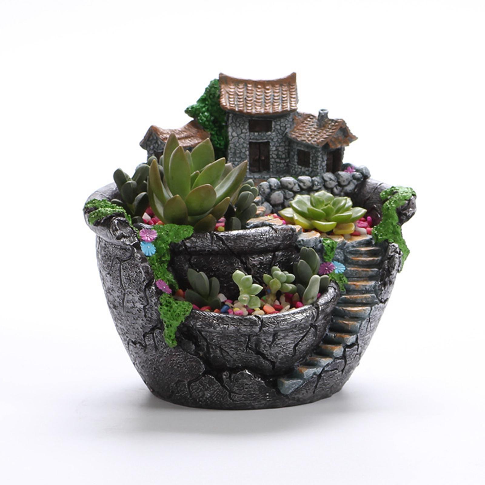 s er, Flower Pot Fairy Garden  - Bonsai Garden Landscape Design のレビューと価格