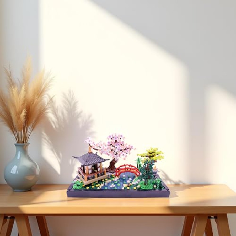 Micro Building Blocks Sets Chi - Bonsai Zen Garden Lego のレビューと価格