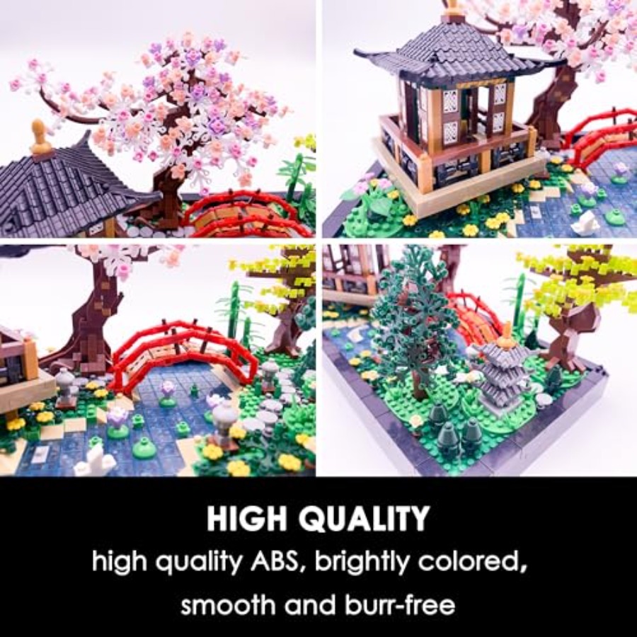 Micro Building Blocks Sets Chi - Bonsai Zen Garden Lego のレビューと価格