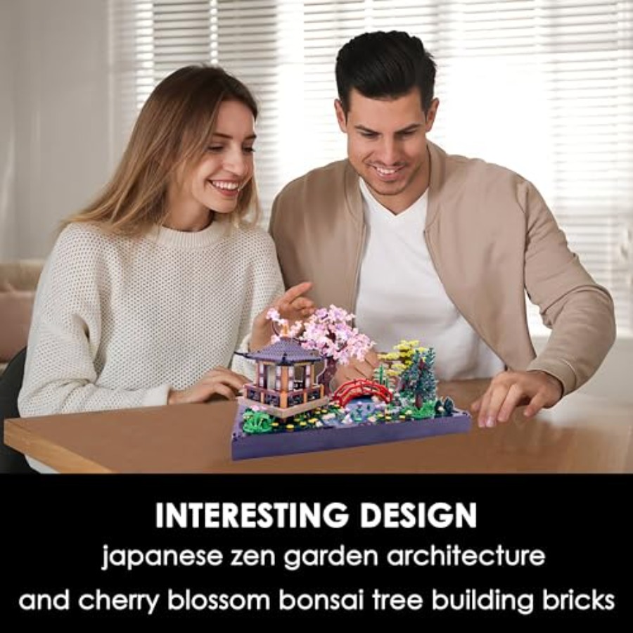 Micro Building Blocks Sets Chi - Bonsai Zen Garden Lego のレビューと価格