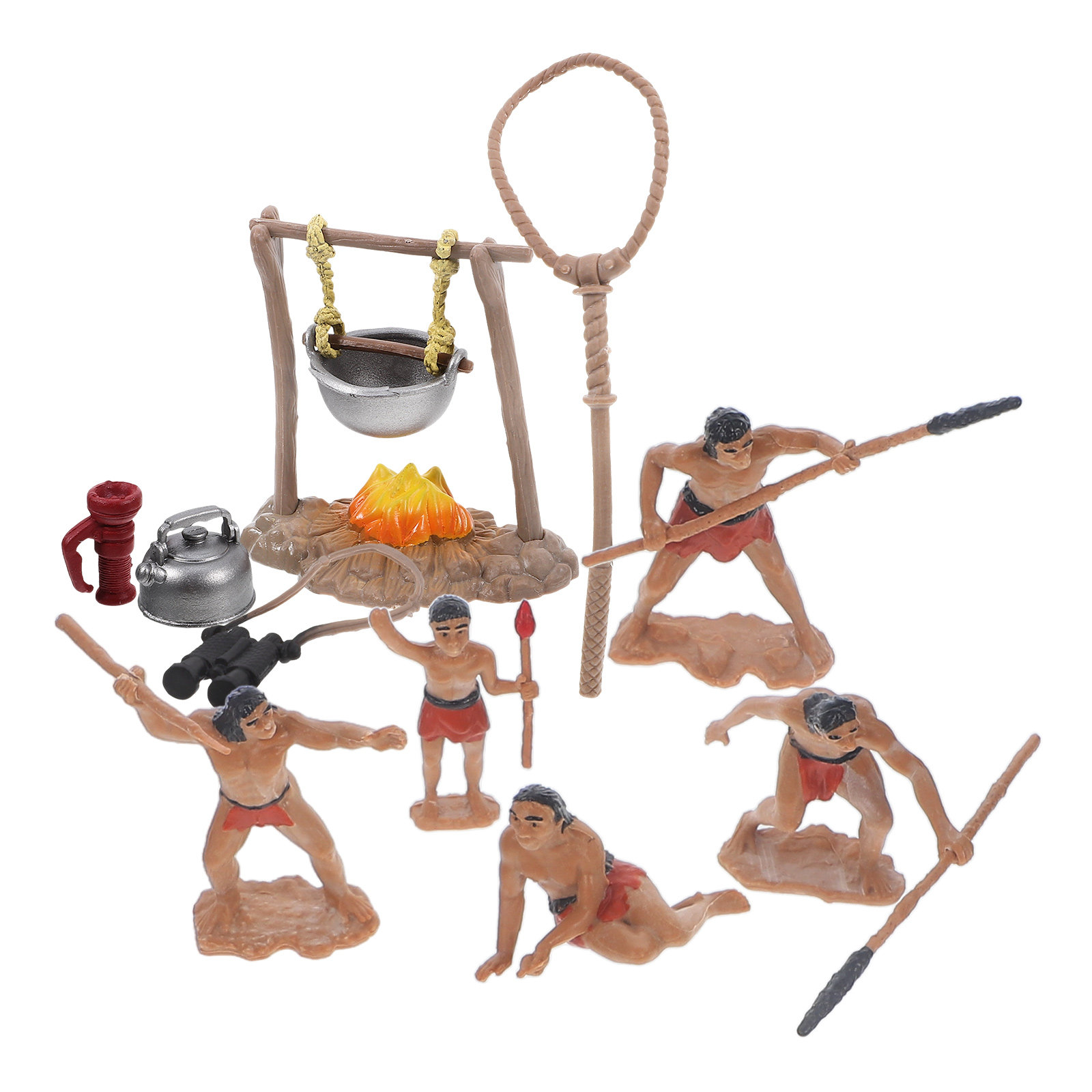 1Set Mini Primitive Men Decor  - Bonsai Garden Mini のレビューと価格