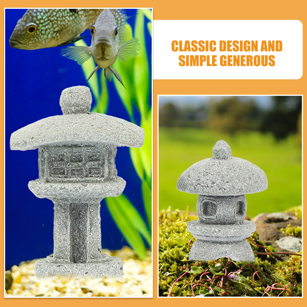 6Pcs Sandstone Pavilion Decor  - Bonsai Garden Mini のレビューと価格