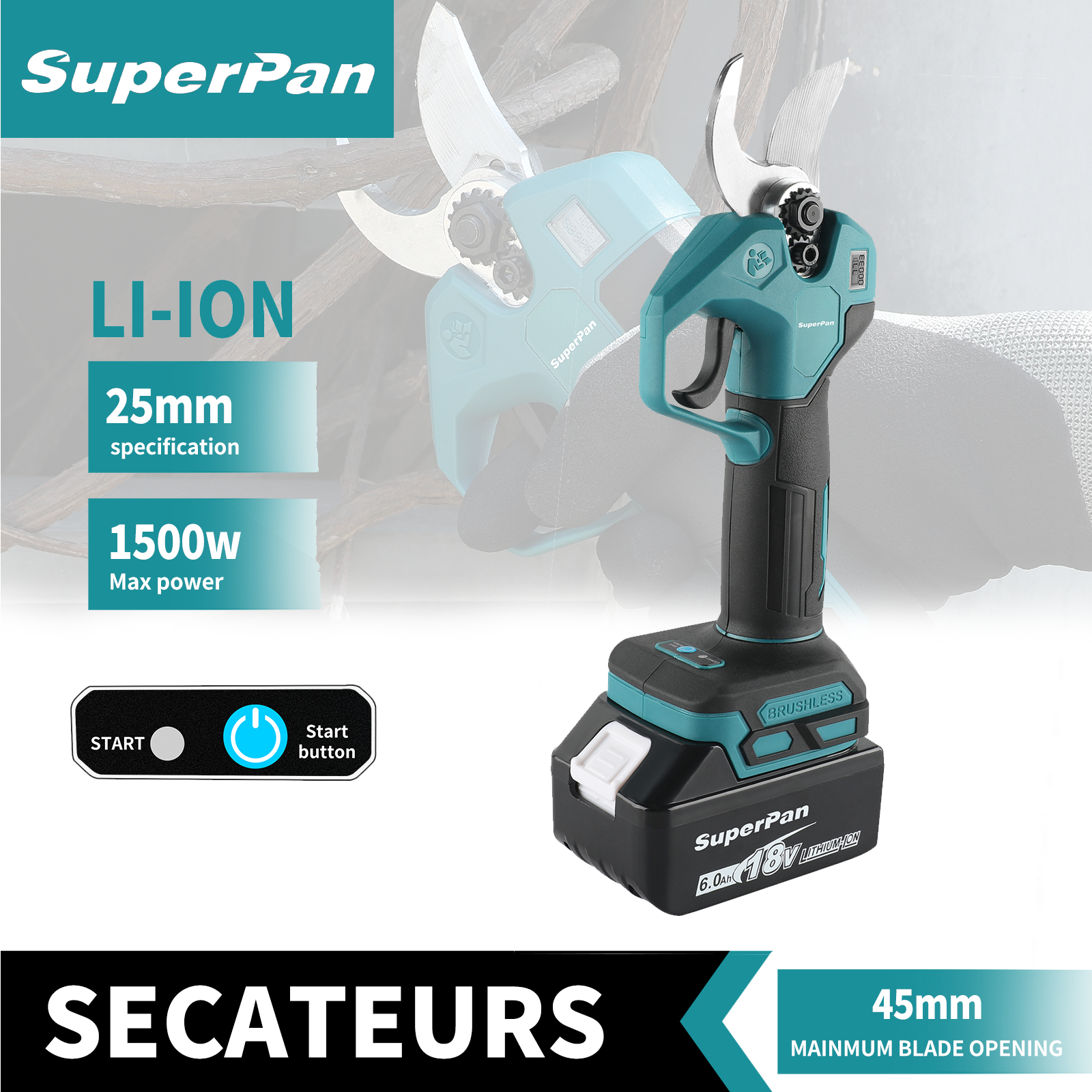 SuperPan 40mm Brushless Cordle - Bonsai Garden Tree のレビューと価格