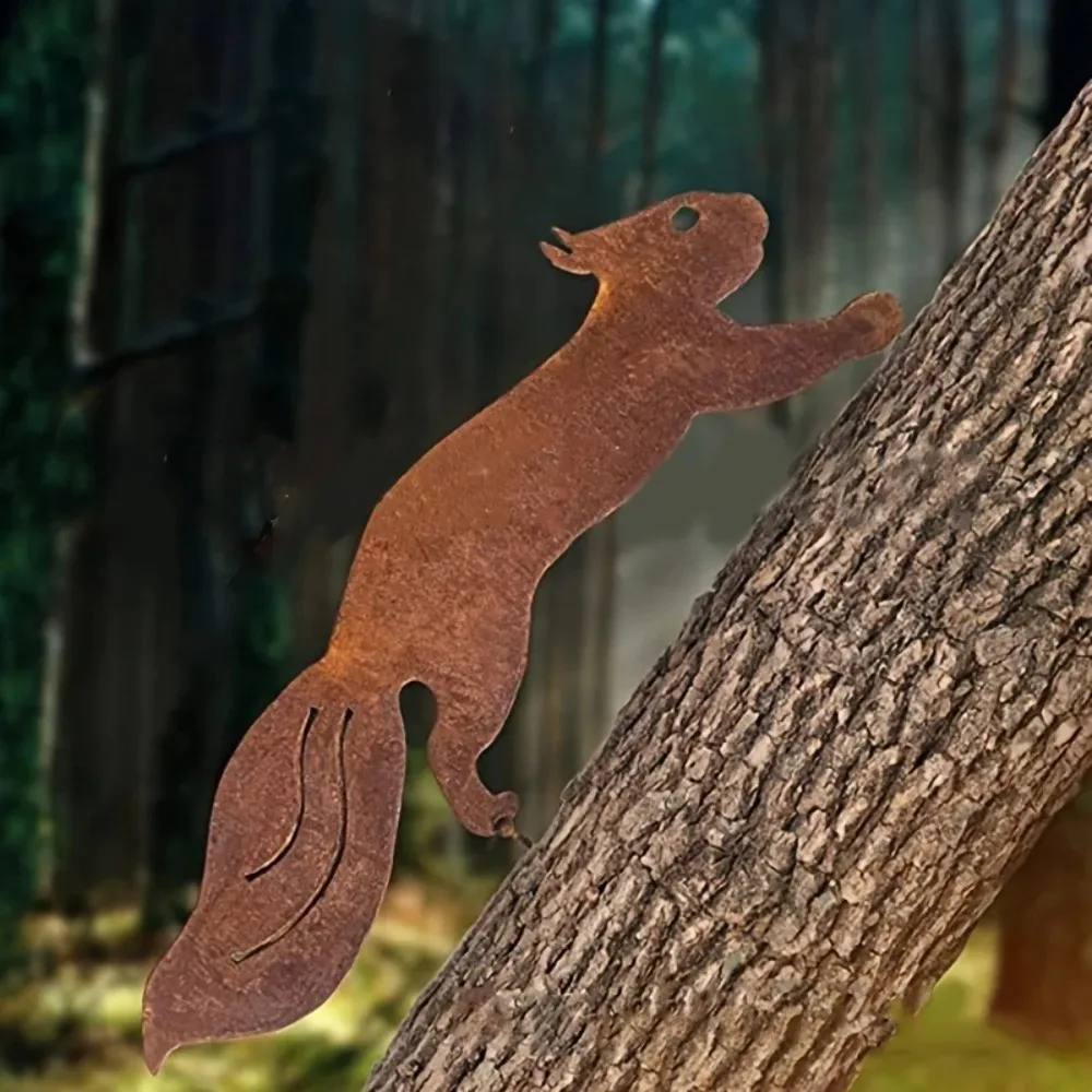1pc Rustic Squirrel Metal Tree - Bonsai Garden Tree のレビューと価格